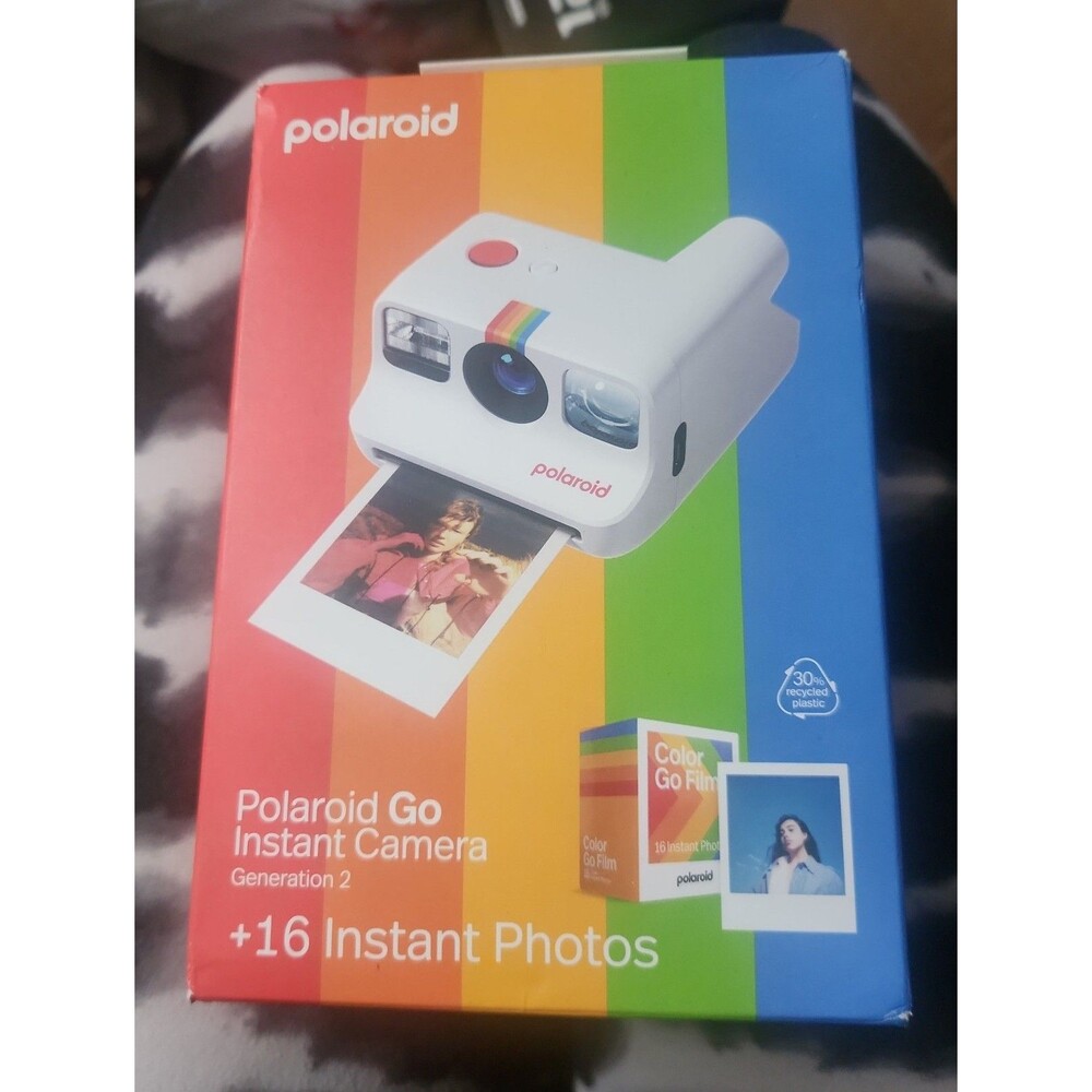Polaroid Go Generation 2 Instant Camera Bundle + 16 Color Go Films - NIB
